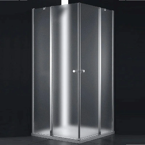 Душевой уголок Cezares Elena 100x100 см стекло рифленое - фото 1
