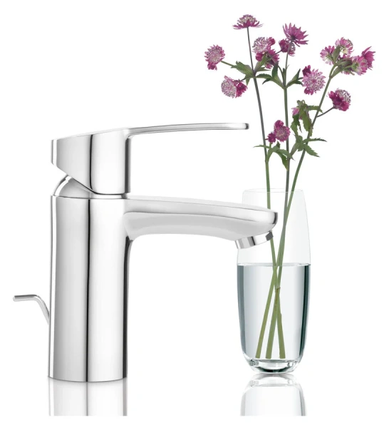 Смеситель для раковины Grohe Eurostyle Cosmopolitan 335522 (детальная фотография), современные, hi-tech
