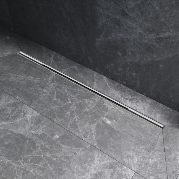 Душевой лоток Am.Pm MasterFlow 100 см хром матовый W01SC-S11-100-05SB (детальная фотография), нет в наличии