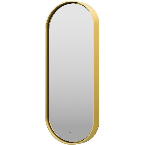 Зеркало с подсветкой Brevita Saturn 50 см золото SAT-Dro1-050-gold (детальная фотография), современные, hi-tech