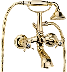 Смеситель для ванны Migliore Korona золото