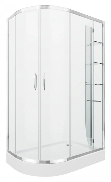 Душевой уголок Grossman Classic 120x80 см левый GR-9120L (детальная фотография), современные, hi-tech