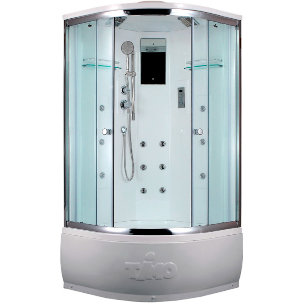 Душевая кабина Timo Lux 100х100 см высокий поддон T-7700 (детальная фотография)