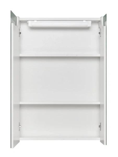 Зеркальный шкаф с подсветкой Акватон Верди 60 см белый, ясень фабрик 1A206902VDAV0 (детальная фотография), 60 см