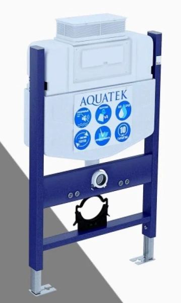 Инсталляция для унитаза Акватек металлическая INS-0000018 (детальная фотография), в наличии