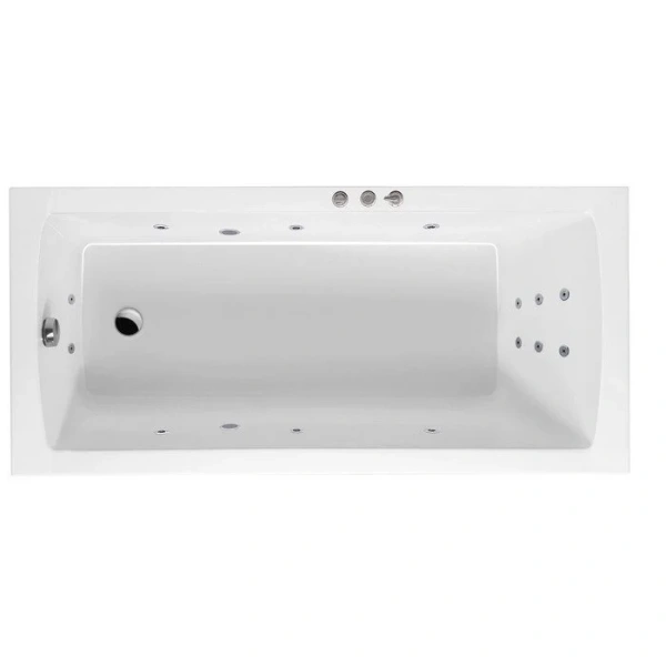 Ванна гидромассажная Excellent Aquaria Smart 170 x 75 см, белый/хром, WAEX.AQU17.SMART.CR (детальная фотография)