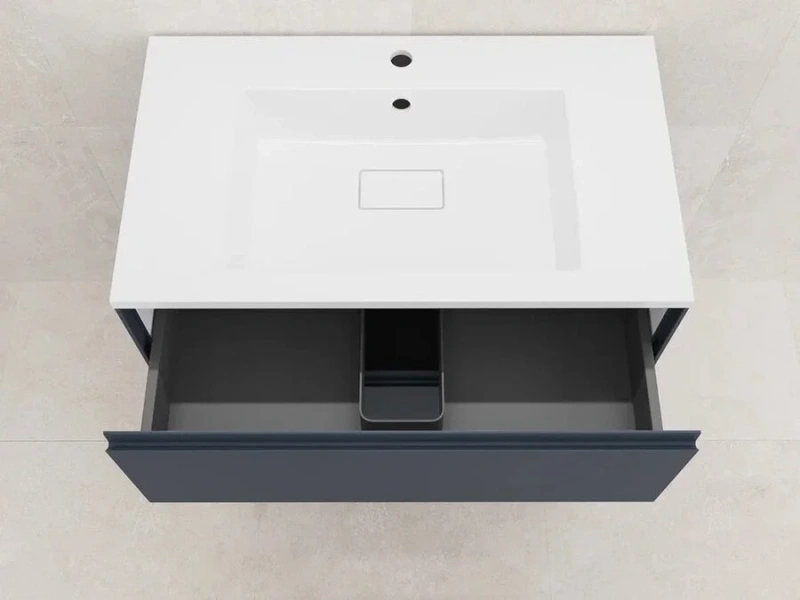 Тумба под раковину напольная Style Line Лима 80 см графит ЛС-00002351 (детальная фотография), моноблок