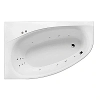 Ванна гидромассажная Excellent Kameleon Line 170 x 110 см, левая, белый/хром, WAEX.KML17.LINE.CR