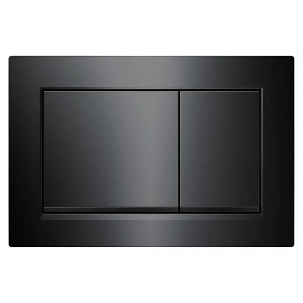 Клавиша смыва Vincea черная матовая VFP-001MB (детальная фотография)