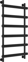 Полотенцесушитель водяной Сунержа Атлант 50х100 см черный матовый