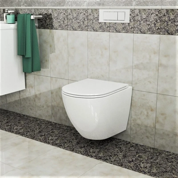 Унитаз с инсталляцией Grohe Rapid SL клавиша хром 39187001 (детальная фотография), в наличии