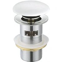 Донный клапан Cezares CZR с белой крышкой