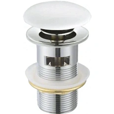 Донный клапан Cezares CZR с белой крышкой