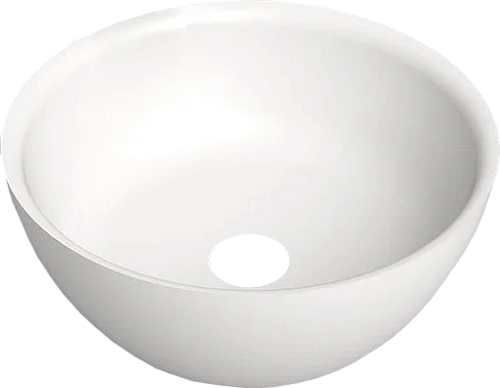 Раковина Salini Alda 02 42 см накладная, белый матовый - фото 2