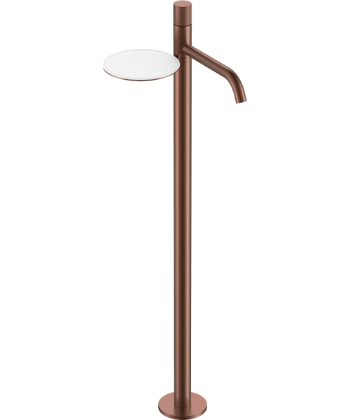 Смеситель для раковины Boheme Stick брашированная бронза Spirale 120-BRB.4 (детальная фотография)