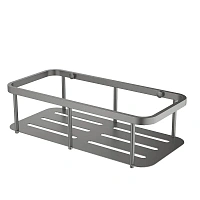 Полочка для ванной Акватек оружейная сталь