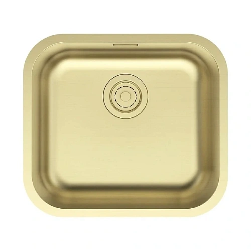Мойка для кухни Paulmark Vello 48 см светлое золото - фото 2