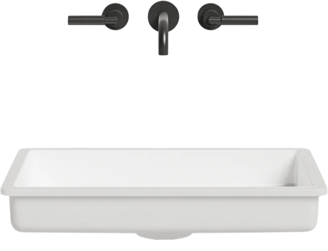 Раковина Salini Marea 14 60 см Solix белая матовая 1802214M (детальная фотография)