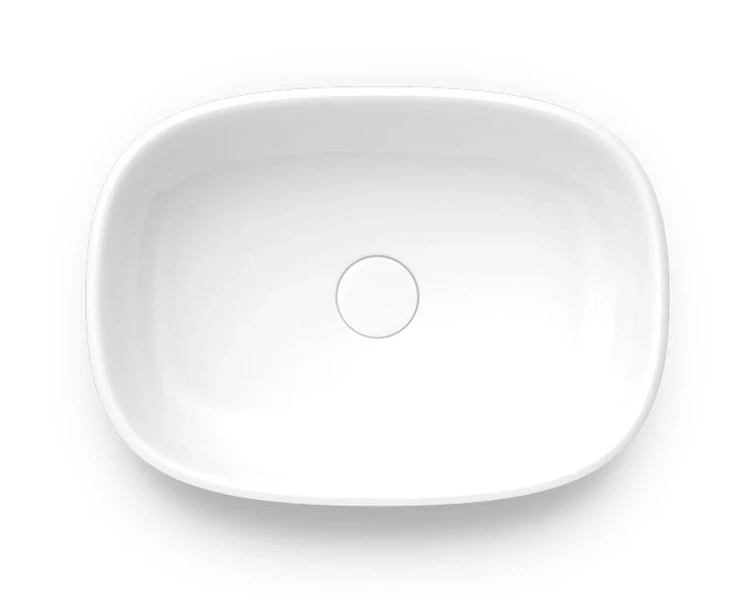 Раковина Kerama Marazzi Cirko 50 см белая глянцевая CI.wb.50 (детальная фотография), 50 см