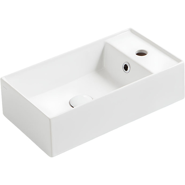 Раковина Simas Agile 50 см белая матовая AG50 bi matt*1 (детальная фотография)