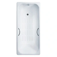 Ванна чугунная Delice Aurora 160x75 с антискользящим покрытием