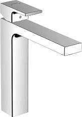 Смеситель для раковины Hansgrohe Vernis Shape с металлическим сливным гарнитуром