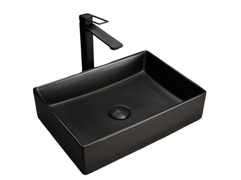 Раковина GID Geometrico Bm1204 45 см черная 53360 (детальная фотография)
