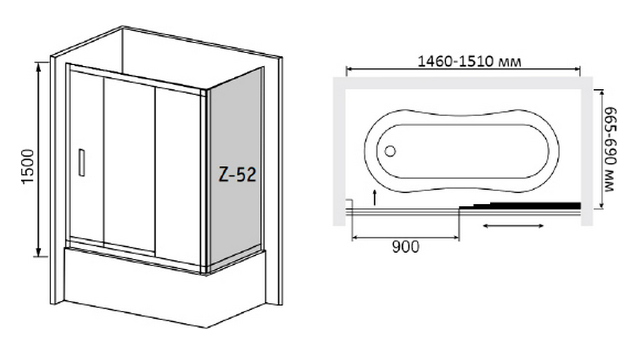 Схема (детальная фотография), хромированный профиль
