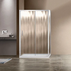Душевой уголок Vincea Garda 110х90 см стекло шиншилла