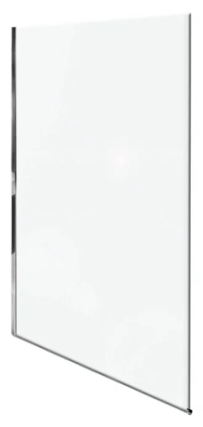 Душевая перегородка Jacob Delafon Contra 120 см профиль хром стекло прозрачное E22W120-GA (детальная фотография)