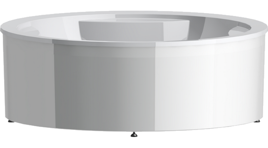 Ванна, цвет белый, Astra-Form Аврора Astra-Form Avrora vasa white (детальная фотография), белые