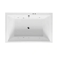 Ванна гидромассажная Excellent Crown Lux Soft 190 x 120 см, белый/хром, WAEX.CRO19.SOFT.CR