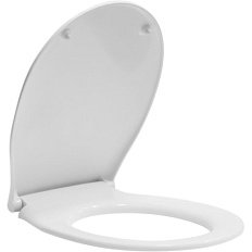 Сиденье для унитаза GSI Classic soft-close белое, фурнитура золото