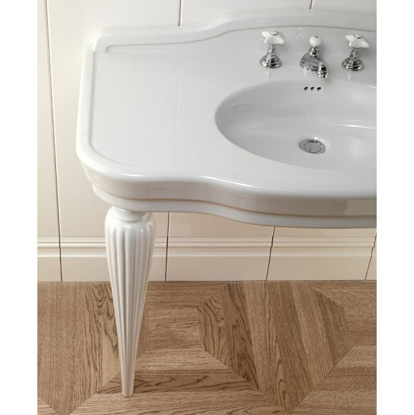 Консоль со столешницей, смеситель на 3 отверстия, Devon&Devon Serenade DESERENADE (детальная фотография) index_1