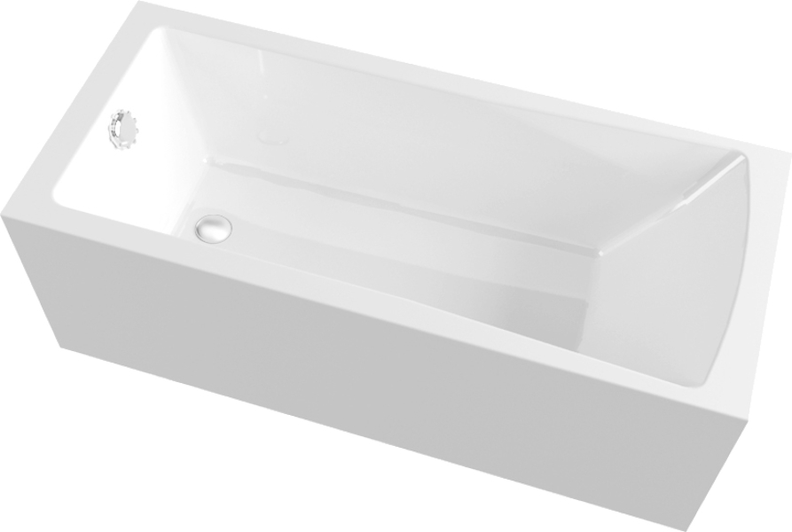Ванна акриловая Lavinia Boho One 170x70 см прямоугольная S1-37010070 (детальная фотография), акриловые