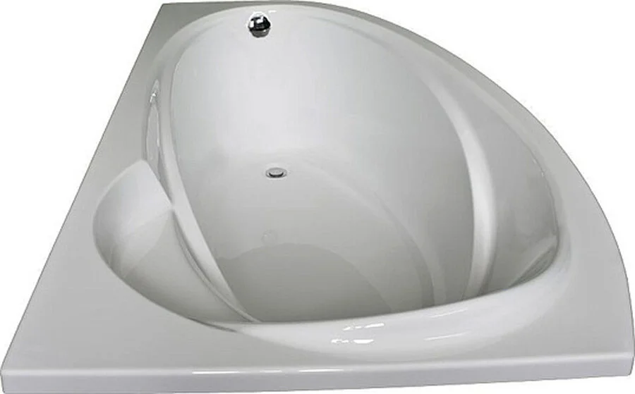 Ванна акриловая 1MarKa Julianna 160 х 95 см, цвет белый, левая/правая, 01дж1695л/п (детальная фотография), без гидромассажа