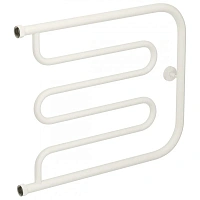 Полотенцесушитель водяной Сунержа Лира+ 65х50 см белый матовый