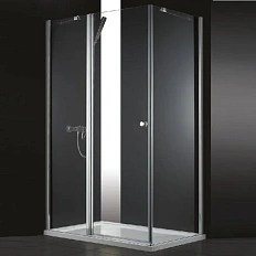 Душевой уголок Cezares Elena 90x100 см прозрачное стекло