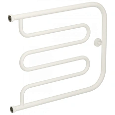 Полотенцесушитель водяной Сунержа Лира+ 65х50 см белый матовый