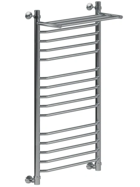 Полотенцесушитель водяной Ника Trapezium 120x60 см хром ЛТ Г2 ВП 120/60 (детальная фотография), хром