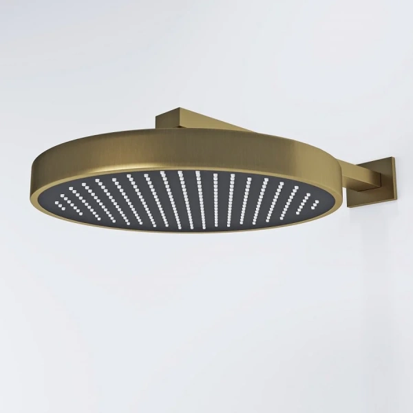 Душевой комплект Sancos Space брашированное золото SC3006BG (детальная фотография), золотые