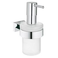 Стакан для ванной Grohe Essentials Cube с держателем