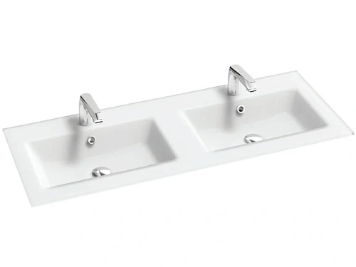 Раковина мебельная Jacob Delafon Sherwood 120 см матовый белый - фото 1