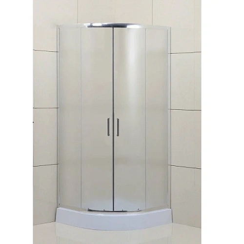 Душевой уголок BelBagno Uno-195 100x100 см стекло рифленое - фото 2