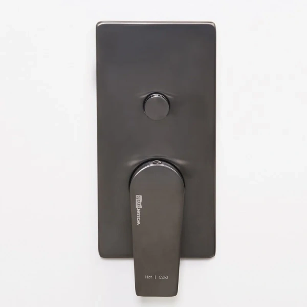 Душевой комплект WasserKRAFT Wiese оружейная сталь A84202 (детальная фотография), другие