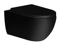 Унитаз подвесной Vincea Evo черный матовый