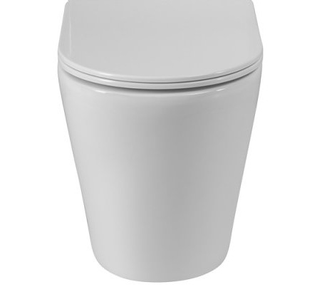 Чаша для унитаза-компакта BelBagno Flay-R безободковая BB2149CP-TOR/SC (детальная фотография)