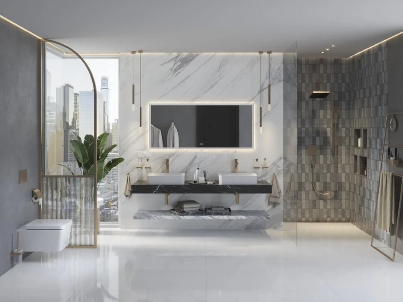 Раковина Hansgrohe Xuniva Q 55 см белая 60168450 (детальная фотография), одинарные