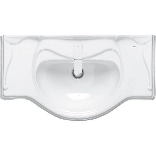 Раковина Roca America 85 см белая 327206000 (детальная фотография), классические, ретро