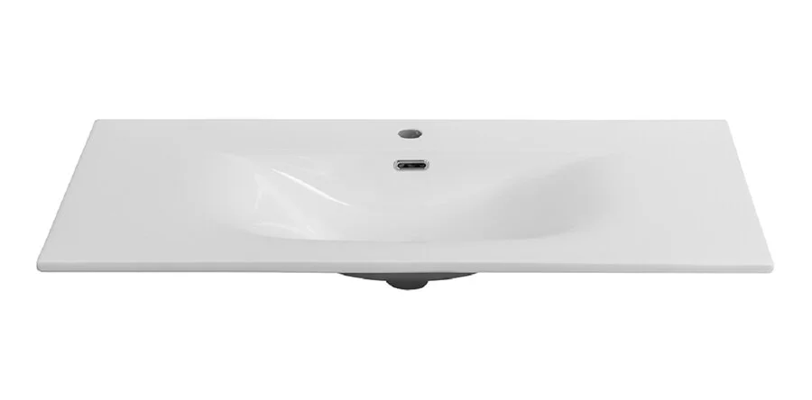 Раковина мебельная BelBagno 101 см белая BB-8099-100 (детальная фотография), в наличии index_2